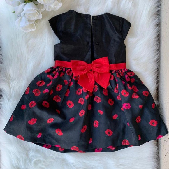 2 Gymboree black dresses. 1 black shine cardigan - Picture 10 of 10